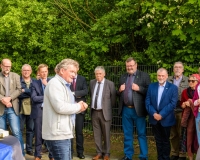 Freek Diersen und prominente Zaungäste