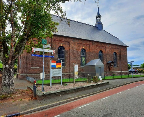 Wanderkapelle an Michaelskirche in Suderwick, A. Böing, Kreis Borken