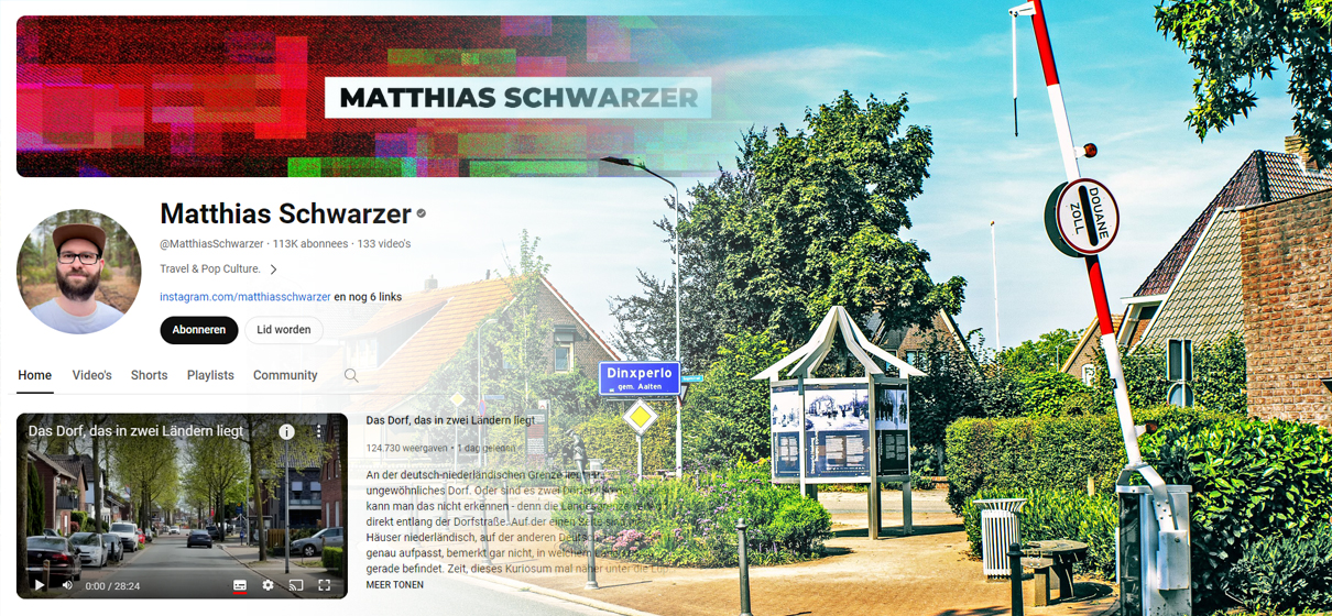 Matthias Schwarzer - Das Dorf, das in zwei Ländern liegt