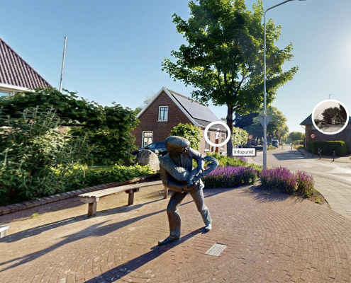 Bildschirmfoto Schmuggler mit Hahn, Foto Virtuelles Münsterland