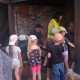 Kita-Kinder besuchen das Backhaus